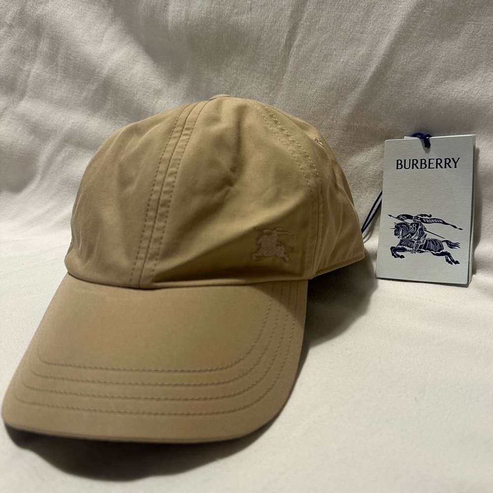 Burberry Logo Hat - NWT
